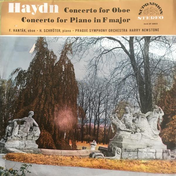 

LP Record JOSEPH HAYDN FRANTIEK HANTK HEI Concerto For Oboe Concerto For Pi SUAST50032 Supraphon 1962 Czechoslov Classical Used