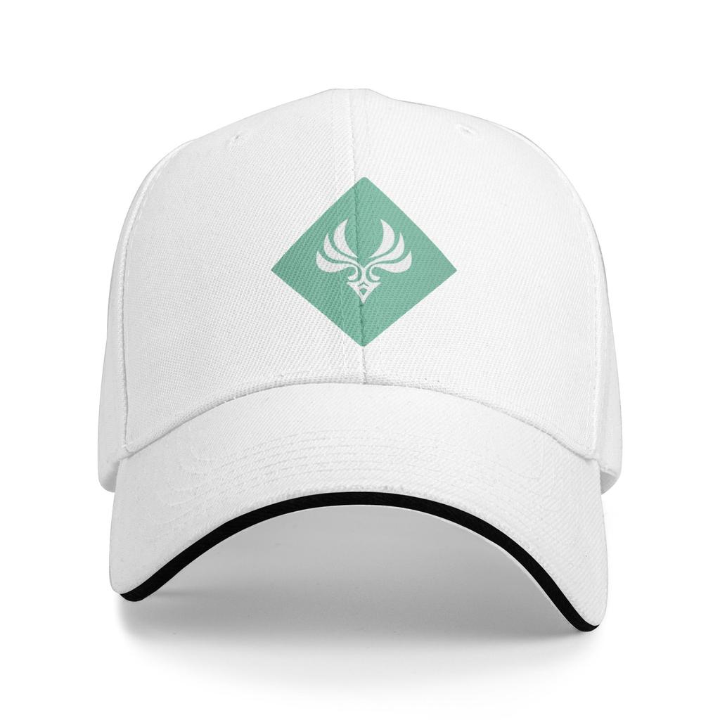 Genshin Impact Cute Geo Slime Baseball Cap Retro Anime Game Sandwich Hats Unisex Style Polyester Dad Hat Sport