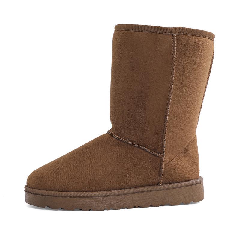 Winter High-Top Schneestiefel 2025: Damen- & Unisex-Baumwollstiefel in großen Größen