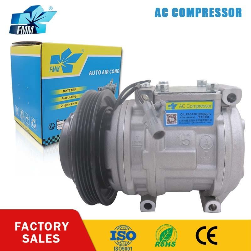 Компрессор кондиционера FMM 10PA15C для TOYOTA Corolla AE95 1.6L 1983-1987 AVENSIS HILUX VI 1997-2005 88320-35H92 8832035640 883102B590