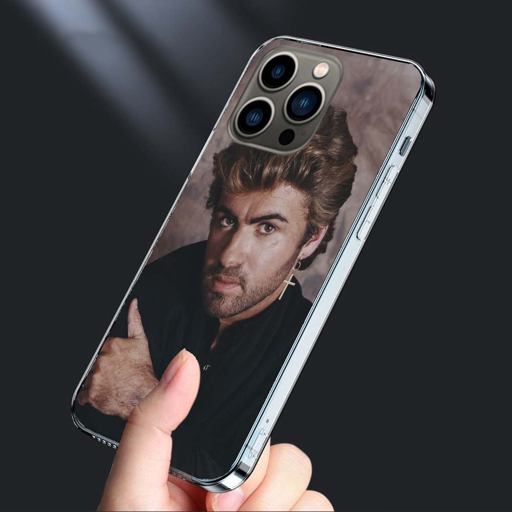 

George Michael Phone Case For Iphone 16E 15 Pro 14 Plus 17Air 16 17 Pro Max 12 13 Mini X XS XR 7 8 SE2020 Capa Cute Cover TPU Cl iPhone 11