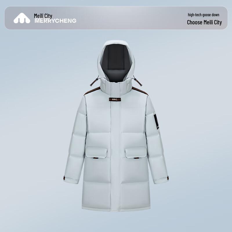 Meilicheng Unisex Goose Down Parka Jacket 075