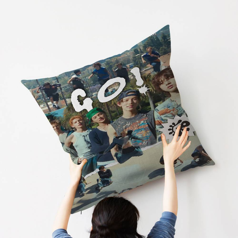 Kpop Music C-CORTIS Personalized Pillow Dust Cover Bedroom Kids Party Decoration Pillowcase Birthday Children Gift