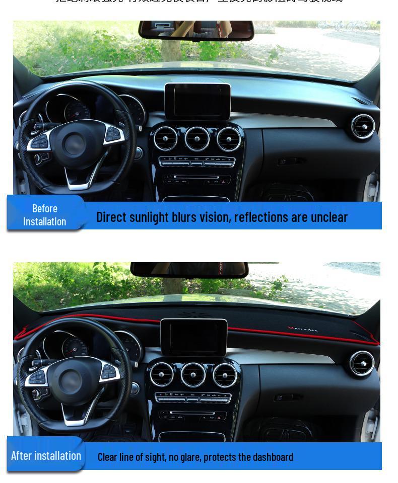 Sunshade Pad for Changan CS75 Blue Whale Edition Dashboard