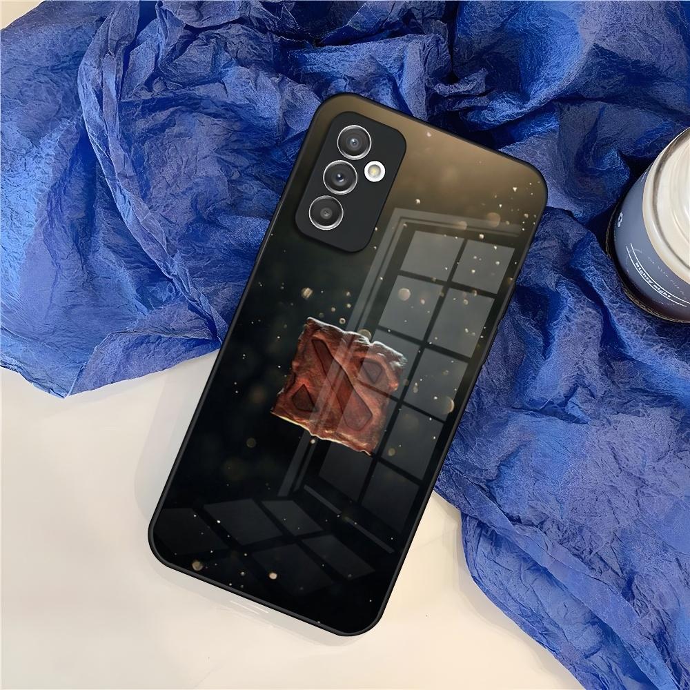 Game Dota 2 Logo Phone Case for Samsung Galaxy S26 S25 S24 S30 S21 S23 S20 S22 Fe Pro Edge Ultra Plus glass Cover