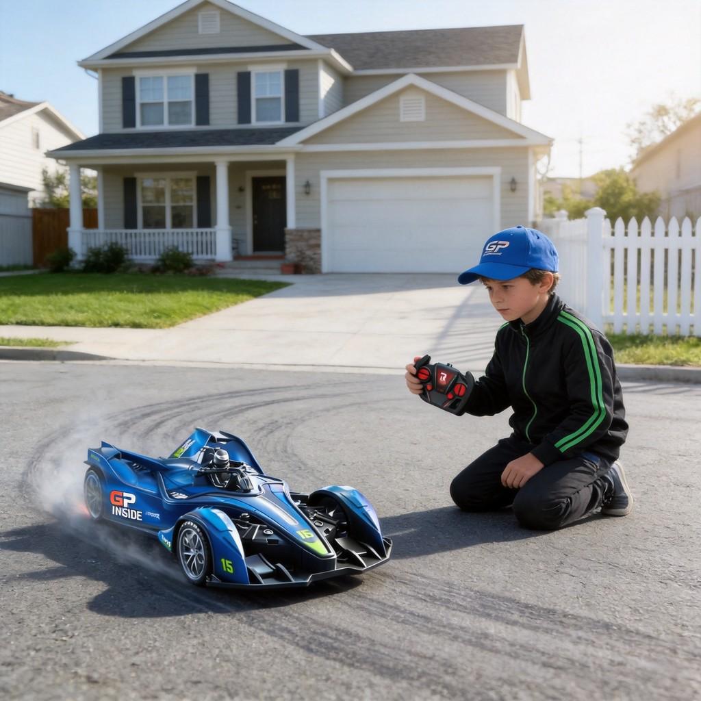 Rc Racing Car With Remote Control For Kids Boys And Girls