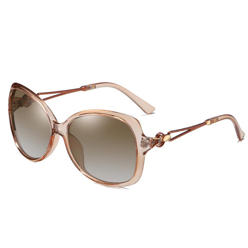 

Неполяризованные элегантные женские солнцезащитные очки в большой оправе с градиентными линзами, идеально подходящие для повседневных очков. Аксессуары