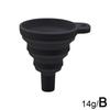 Silicone Separatory Filter Funnel Car Universal Liquid Funnel Washer Fluid Change Foldable Portable Auto Engine Oil Petrol Chang