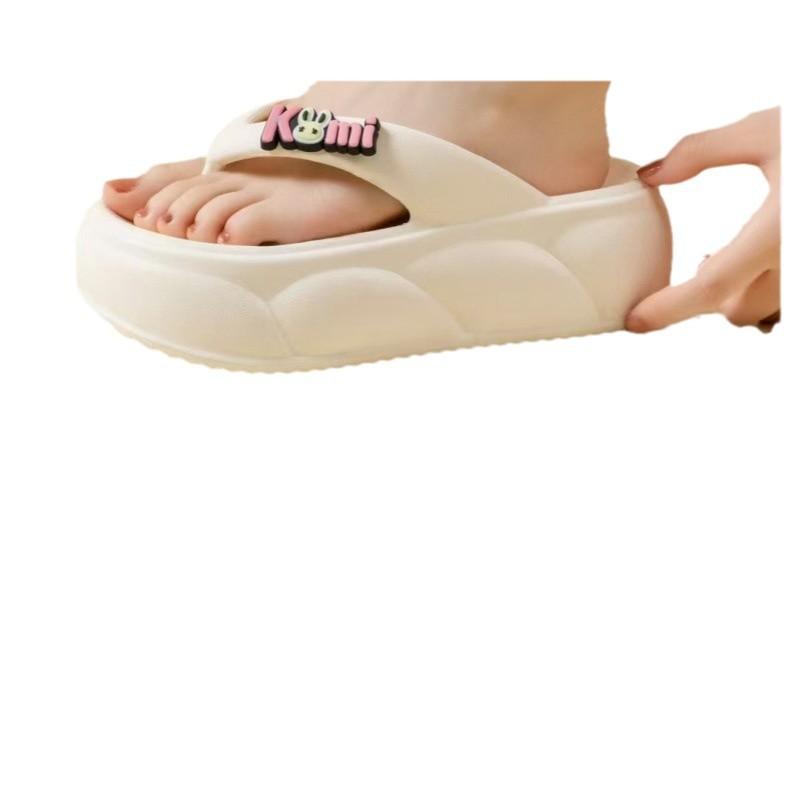 Papuci EVA îmbrăcăminte exterioară pentru femei vară noi antiderapanți talpă groasă ciupesc picioarele modă talpă moale înălțare sandale de plajă