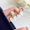 Light Luxury Niche High-end Bow Earrings Ins Trendy Versatile Temperament Stud Earrings and Ear Jewelry