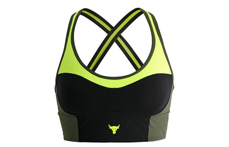 Under Armour Project Sports Женское нижнее белье Черное Средняя поддержка 1380191-001 L