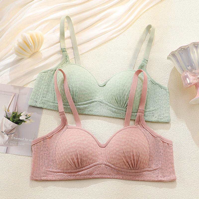 Sexy Lady Push Up Bras Solid Small Breast Girls Simple Underwear Women's Bras