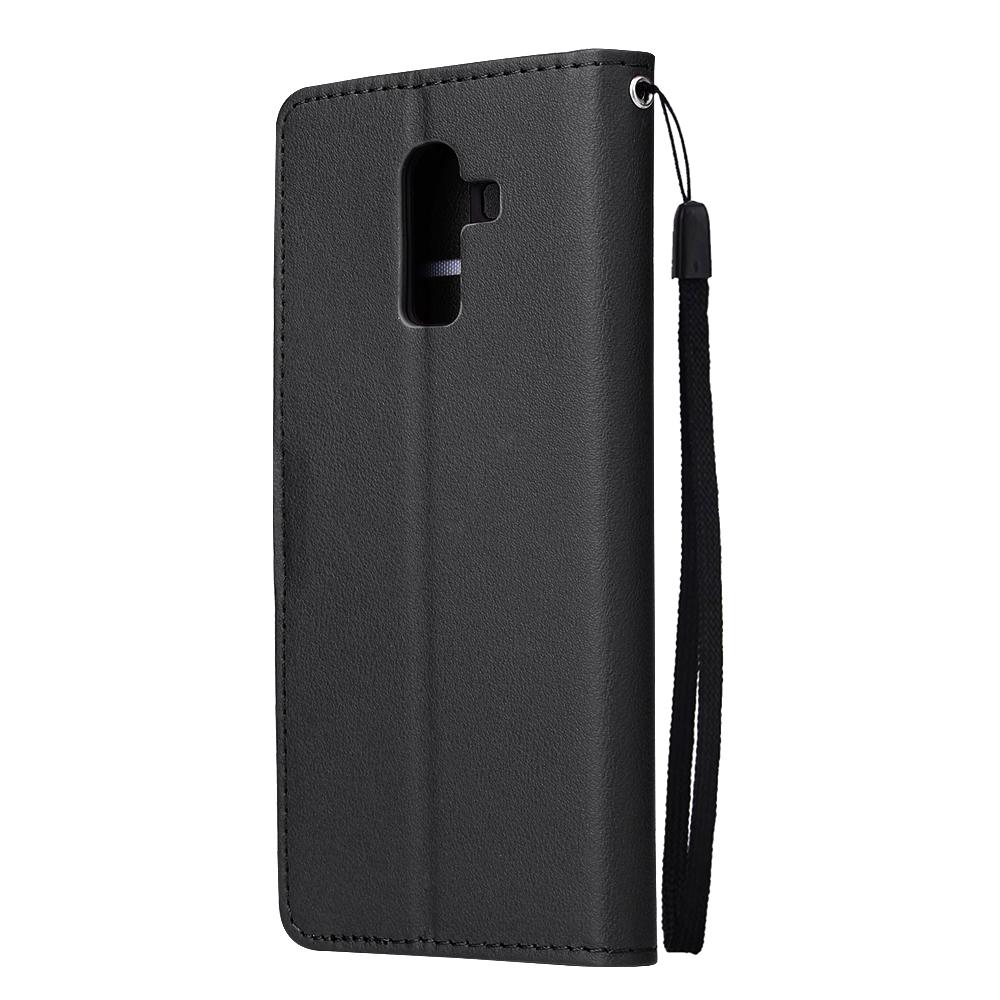 For Samsung Galaxy J8 2018 Leather Case On for Samsung J 8 J8 2018 J810F Cover Classic Style Flip Wallet Phone Cases Women Men