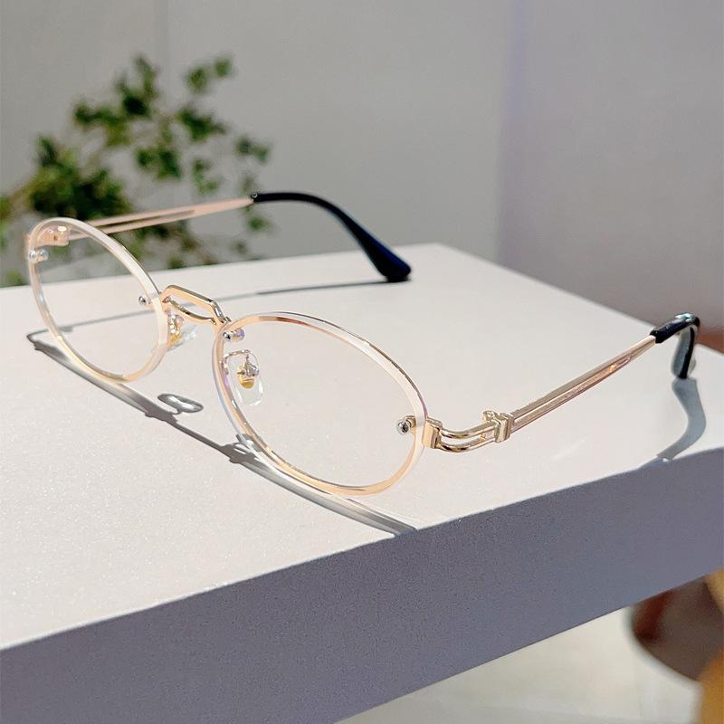 Classic Trendy Hip Hop Oval Sun Glasses Glasses Ladies For Men Steampunk Luxury Designer Style Style UV400 Sun Eyeglasses Popular Pink Glasses