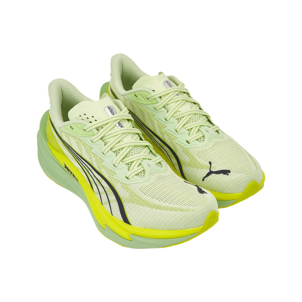Puma Deviate Nitro 4 Wide Comfortable Running Shoes Women sneaker Yellow 312902-03