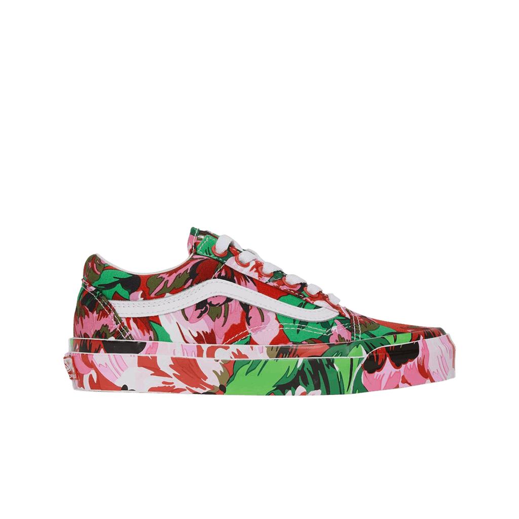 Vans Vault X Kenzo Og Old Skool Lx Floral Red