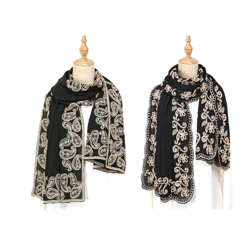 Elegant Church Neckerchief Soft Religious Scarf Women Soft Comfortable Scarf for Women and Girls