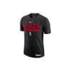 NBA Chicago Bulls Trainings Dri-Fit T-Shirt Schwarz Herren Streetwear DR6456-010