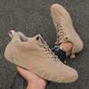 Men's Sports Shoes 2025 New Flat Running Boots  High-quality Anti Slip Hiking Shoes Men's Rubber Soled Outdoor Hiking Shoes