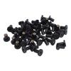 50Pcs Set Rubber M5 Well Nuts Fasteners for Car Windscreen Motorcycles Fairing Kayaks