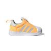 Adidas Originals SUPERSTAR 360 Abrasion Resistant Low top Toddler Shoes Orange Yellow Gray Infant And Toddler FV3376