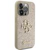 Guess Guhcp15Lhg4Sgd Iphone 15 Pro 6.1 Złoty/Gold Hardcase Glitter Script Big 4G
