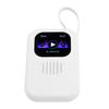 2 Inch Touch Screen Bluetooth Speaker 8000mAh Battery Fast Charging Support Music Playback Portable