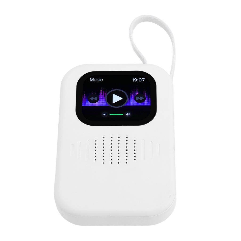 2 Inch Touch Screen Bluetooth Speaker 8000mAh Battery Fast Charging Support Music Playback Portable