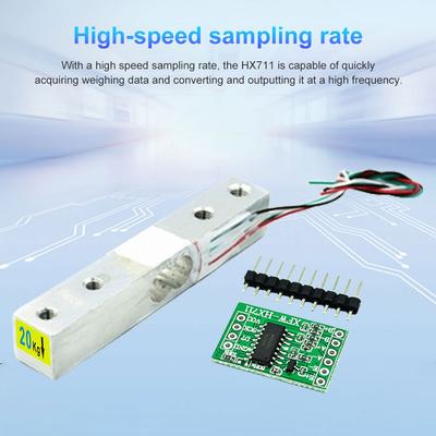 Moduł czujnika wagi HX711 1KG 5KG 10KG 20KG Czujnik nacisku ważący Komponenty elektroniczne