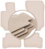 PREMIUM Beige Floor Mats For: Mercedes CLS W218 Coupe 2009-2016