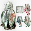90cm Rayon Scarf – New Floral Print Scarf: A Stylish and Versatile Shawl for Women