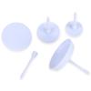 Baking Tools: 4 Pieces Plastic Cake Piping Nails Cake Piping Trays Detachable Cake Piping Trays