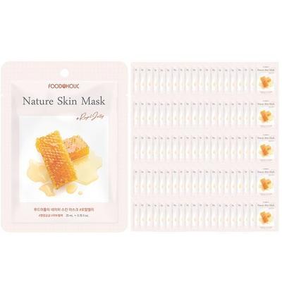 (100 Sheets) FoodaHolic Nature Skin Royal Jelly Mask Pack_631373