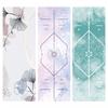 1.5mm Suede Fabric Natural Rubber Yoga Mat Wear Resistance Yoga Towel Portable Fitness Mat Foldable Anti-slip Yoga Mat