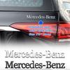 AABCX1 3D ABS Chrome Emblem Letters logo Car Trunk Badge Sticke For Mercedes Benz AMG W204 W205 W212 W213 X253 W163 W166 W167 W246 W222
