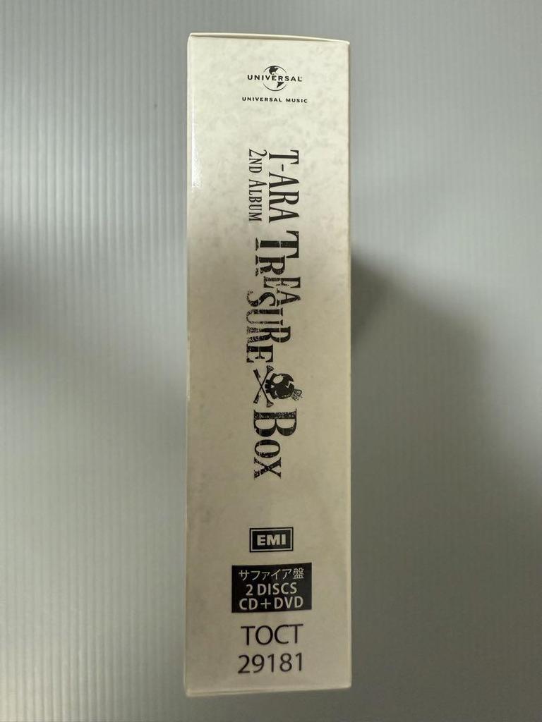 [USED] T-ARA TREASURE BOX Sapphire Edition 2DISKS CD+DVD