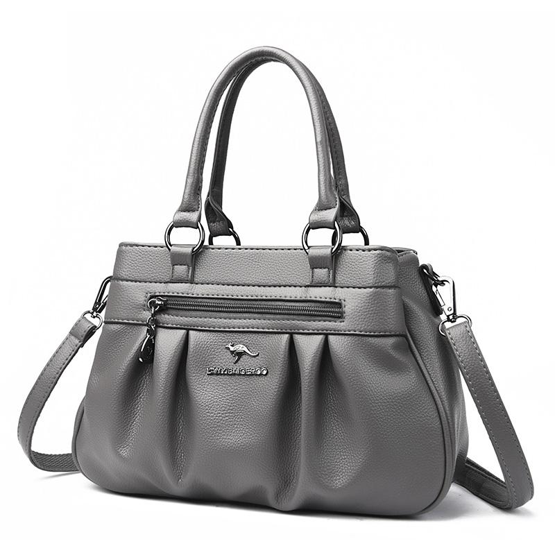 Female Handbag Luxury S Women Bags Designer High-capacity Soft Leather Shoulder Crossbody Bags for Women Tote Bag 3 Layers