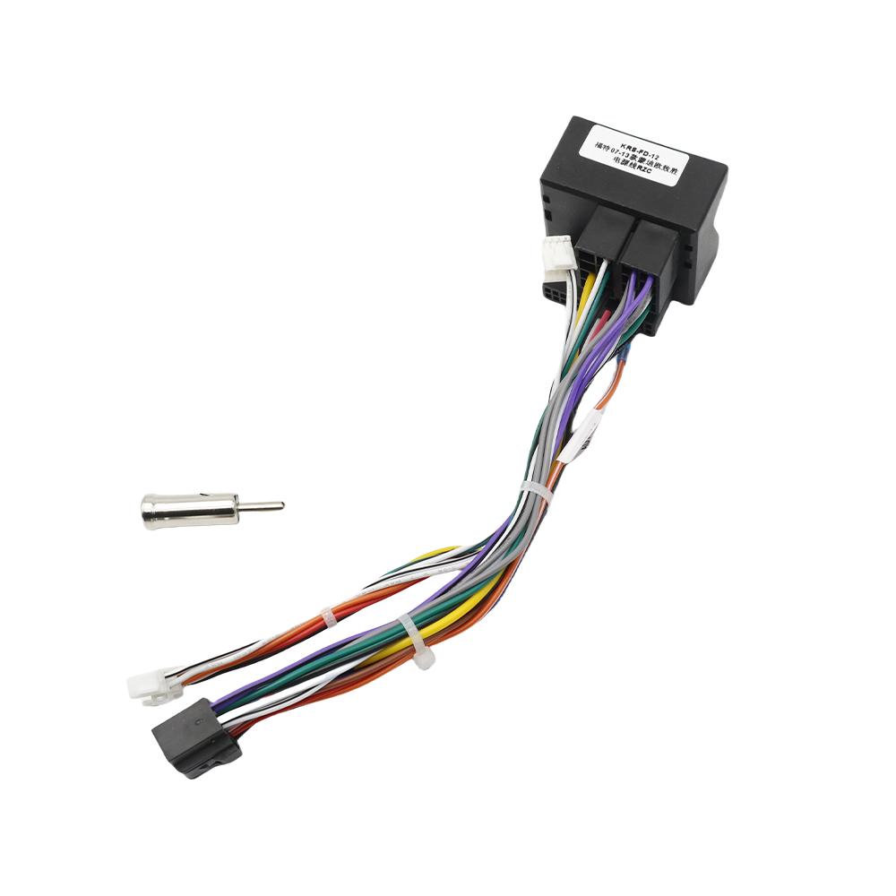 9 Inch 2DIN Car Radio Fascia Panel Adapter For Ford C-Max S-Max Fiesta Galaxy Kuga Mondeo Transit Connect Focus Wiring Harness