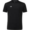 Under Armour Custom Sports Loose Quick-Dry Moisture-Wicking Round Neck Pullover Short Sleeve T-Shirt Unisex Tops Black 21500525-001(TEAM702-A25)
