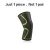 1 STK Elastiske knebeskyttere Nylon Sports Fitness Knepute Fitnessutstyr Patella Brace Løping Basketball Volleyballstøtte