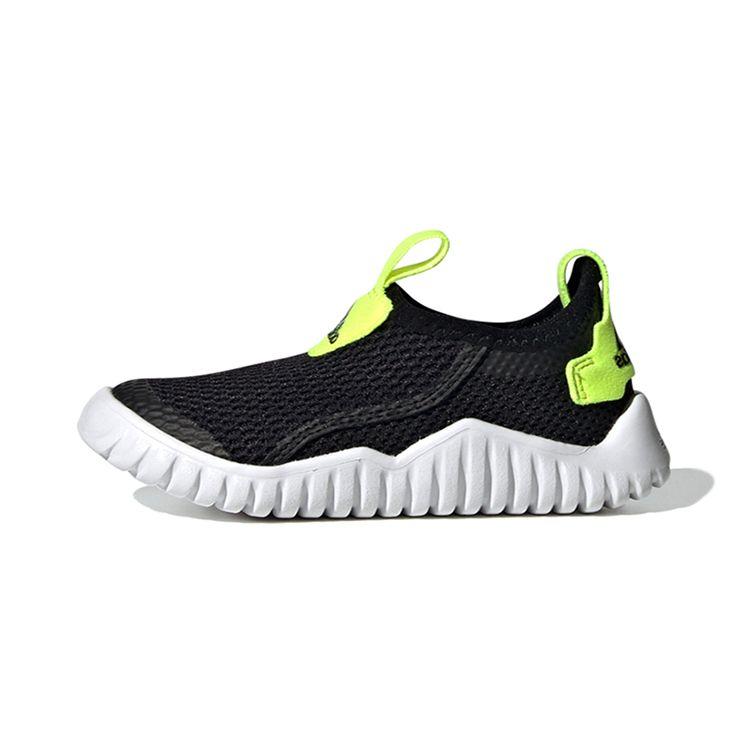 Adidas Rapidazen S.Rdy C Minimalist Slip-Resistant Durable Low-Top Sports Casual Shoes Kids sneaker Black Green GY9399