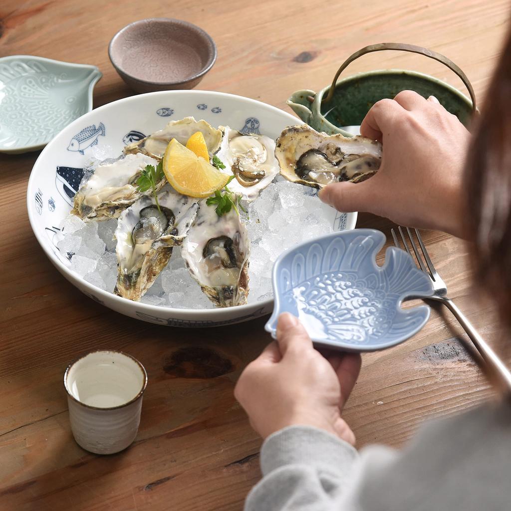 Natural69 Cocomarine Serving Bowl Natural 69 Hasami Ware Cocomarine Serving Microwave and Dishwasher Made In Stylish and Nordic Japanese Housewarming