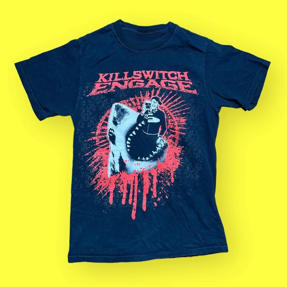Summer Killswitch Engage T Shirt Men’s Small Black Vtg Y2K Band Tee Breathable Sweat-absorbing Versatile T-shirt