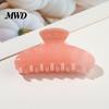 Gentle Pastel Hair Clip Back Head Claw, Macaron Color Shower Clip, Smooth Surface Large Long Claw Anti-Slip Teeth Accessory for Buns Commuting Travel