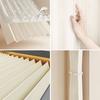 1pcs Pleated Hook-Up Blackout and Thermal Curtains