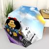 1pc Mafalda Umbrella Portable 8-rib Structure Suitable for All Seasons, Home, Travel, Outdoor Umbrella