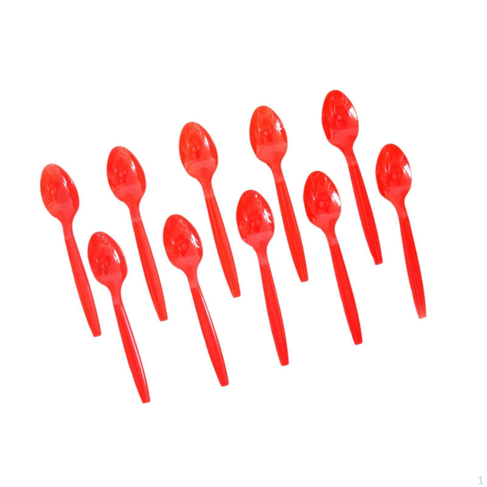 

10 Pieces Disposable Tableware Halloween Tableware,Party Table Decorations,Party Set for Spoons