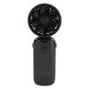 Portable Handheld Turbo Fan 100 Gears Ice Cooling Foldable Neck Hanging Mini Handheld Fan with LED Display for Travel