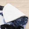 Senko Rug Kukka Toilet 70 X 70 Navy Made In Product Number 31510 M+home Mat, Approx. Cm, Blue, Japan,