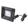 Violet LED Black Light Aluminum Alloy 50W 385 to 400nm IP65 Waterproofing Blacklight Flood Light for Party   Bar